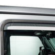 Load image into Gallery viewer, Putco (Set of 4) Excl Rebel Model Element Chrome Window Visors fits 2009-2025 Ram 1500 Crew Cab - Installation View
