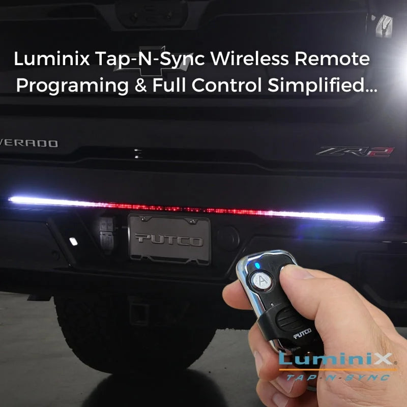 Putco Wireless Remote Kit Compatible With Virtual Blade Works With Hornet, WorkBlade V3 - Side View