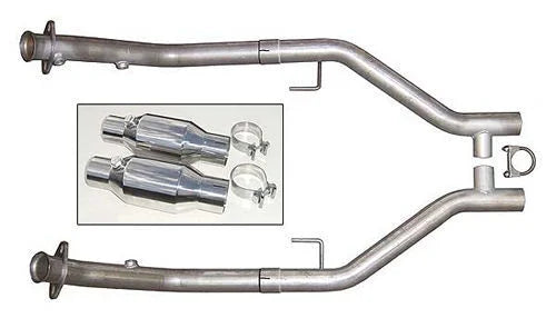 Pypes Performance exhaust 05-10 Mustang H-Pipe w/Cats HFM26