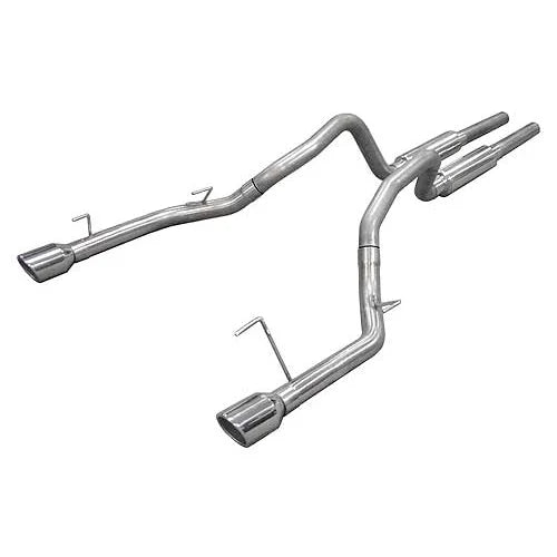 Pypes Performance exhaust 2.5in Mid Muffler Exhaust Syst SFM66 fits 2005-2010 Ford Mustang 4.6L