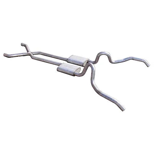 Pypes Performance exhaust 62-67 Nova 2.5in Exhaust System w/X-Pipe