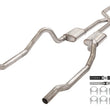 Load image into Gallery viewer, Pypes Performance exhaust 66-74 Mopar B-Body Crossmember Back Exhaust SMB13R