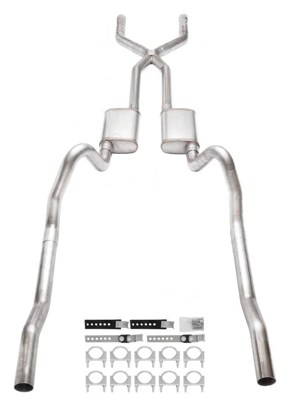 Pypes Performance exhaust 66-74 Mopar B-Body Crossmember Back Exhaust