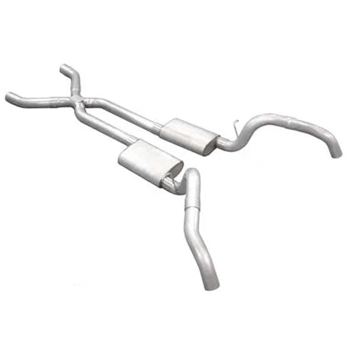Pypes Performance exhaust 67-69 Camaro V8 2.5in Exhaust System w/X-Pipe