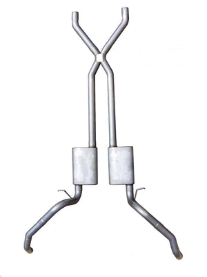 Pypes Performance exhaust 67-69 F-Body Crossmember Back Exhaust SGF60R