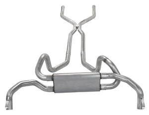 Pypes Performance exhaust 67-74 F-Body  Crossflow Crossmember Back Exhaust SGF40