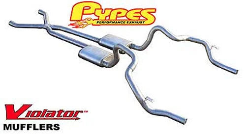Pypes Performance exhaust 70-81 Camaro Crossmember Back Exhaust Kit 2.5in