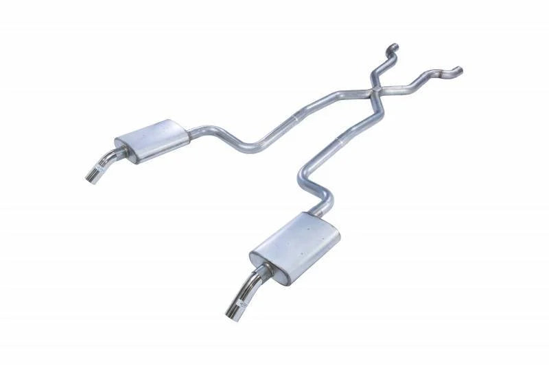Pypes Performance exhaust 74-80 Corvette Cross member Back Exhaust