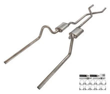 Load image into Gallery viewer, Pypes Performance exhaust Crossmember Back Exhaust SFF11S fits 1966-1971 Ford Fairlane