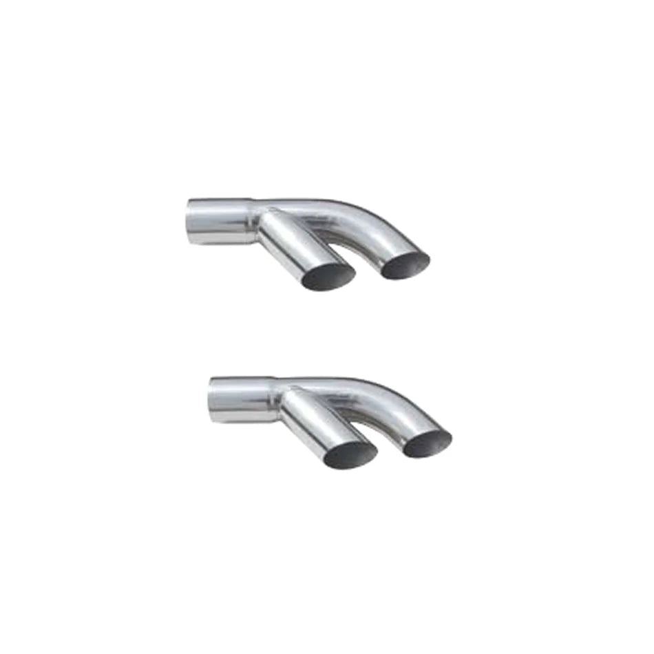 Pypes Performance exhaust Exhaust Tip Splitters 2.5in to Dual 2.25in
