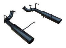 Load image into Gallery viewer, Pypes Performance exhaust Pype Bomb Axle Back Black SFM76MSB fits 2011- Ford Mustang