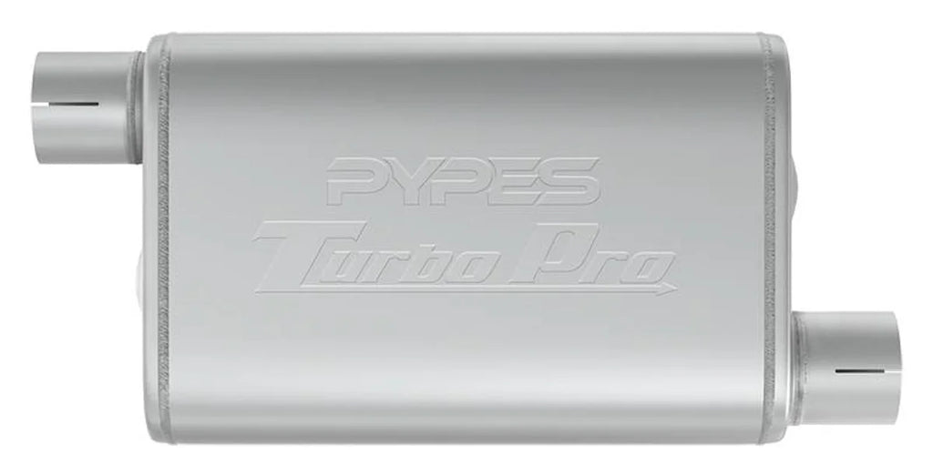 Pypes Performance exhaust Turbo Pro Muffler 2.5in Offset In/Out
