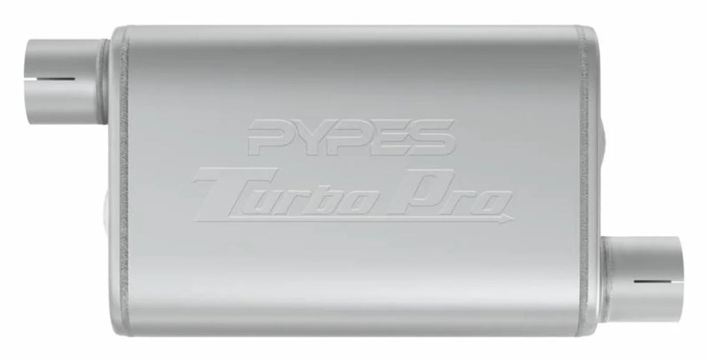Pypes Performance exhaust Turbo Pro Muffler 3.0in Offset In/Out