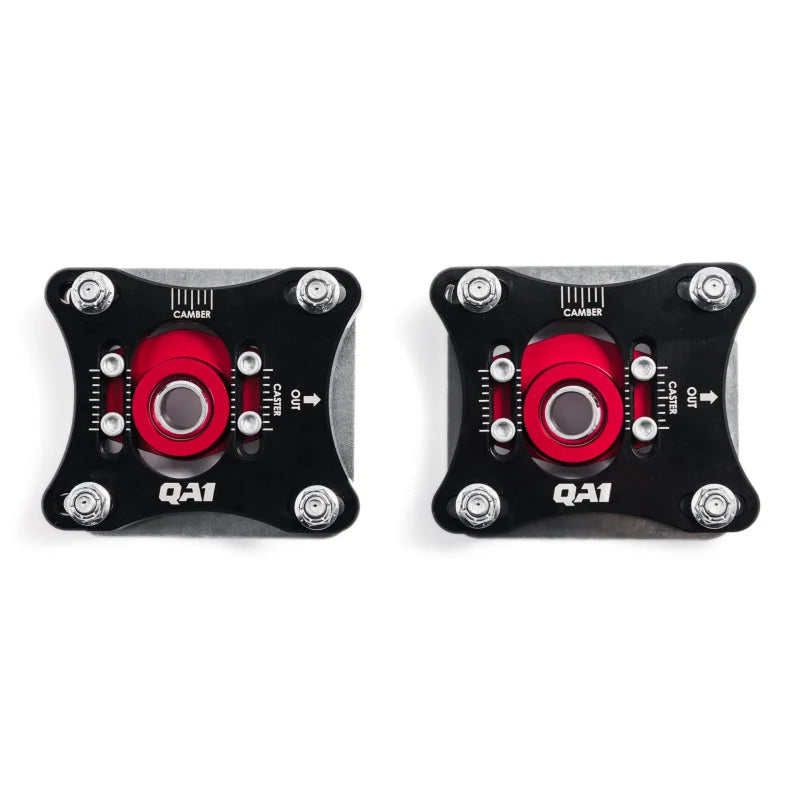QA1 05-14 Ford Mustang Caster-Camber Plate Kit - Side View