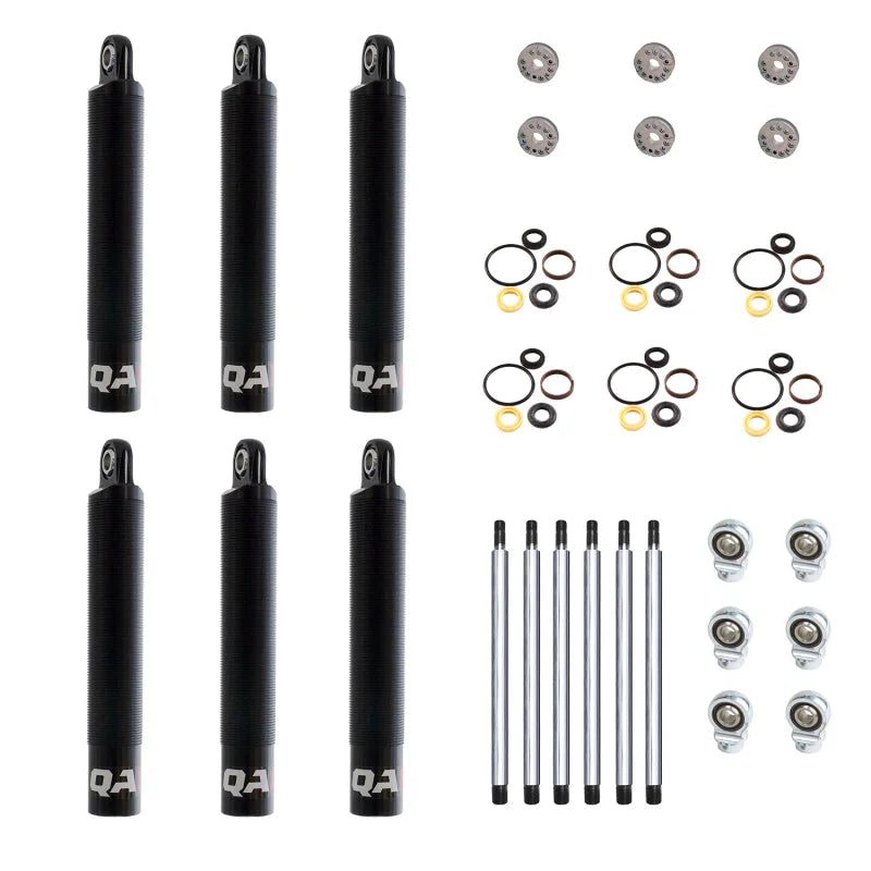 QA1 10.75 Eye-B/Eye-B V-None Dry Shock Small Aluminum Coilover 8.13 - 6 Pack - Main Product View
