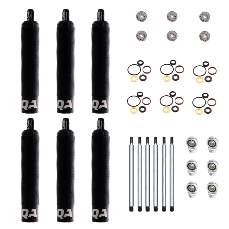 QA1 18.25 Eye-B/Eye-B V-None Dry Shock Large Aluminum Coilover 12.38 - 6 Pack - Main Product View