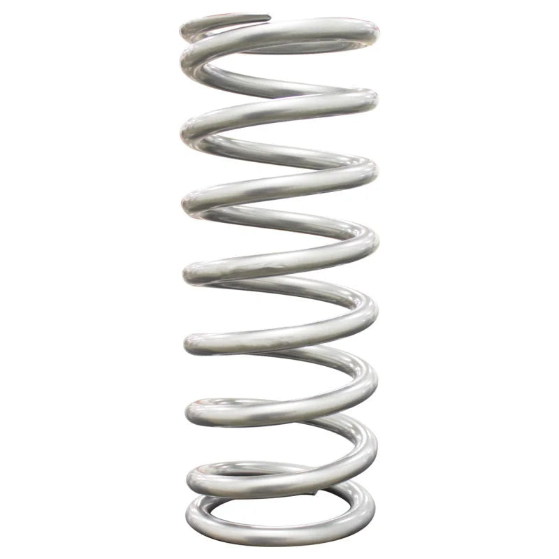 QA1 2-1/2in ID High Travel Spring - 10in Length x 700lbs/in - Silver Powder Coated - Main Product View