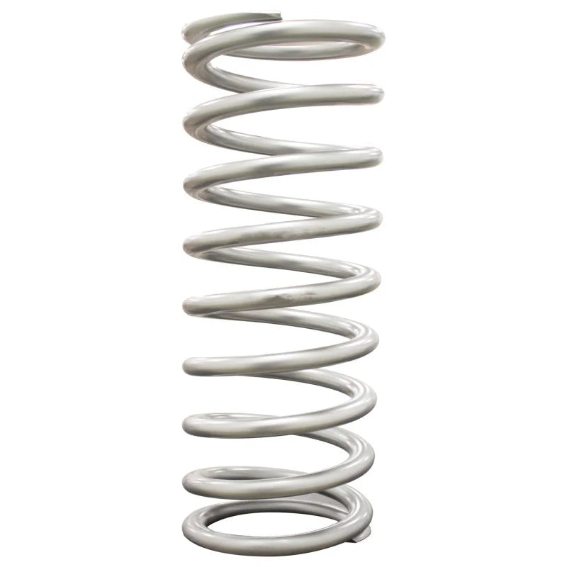 QA1 2-1/2in ID High Travel Spring - 12in Length x 200lbs/in - Silver Powder Coated - Main Product View