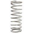 Load image into Gallery viewer, QA1 2-1/2in ID High Travel Spring - 12in Length x 325lbs/in - Silver Powder Coated - Main Product View