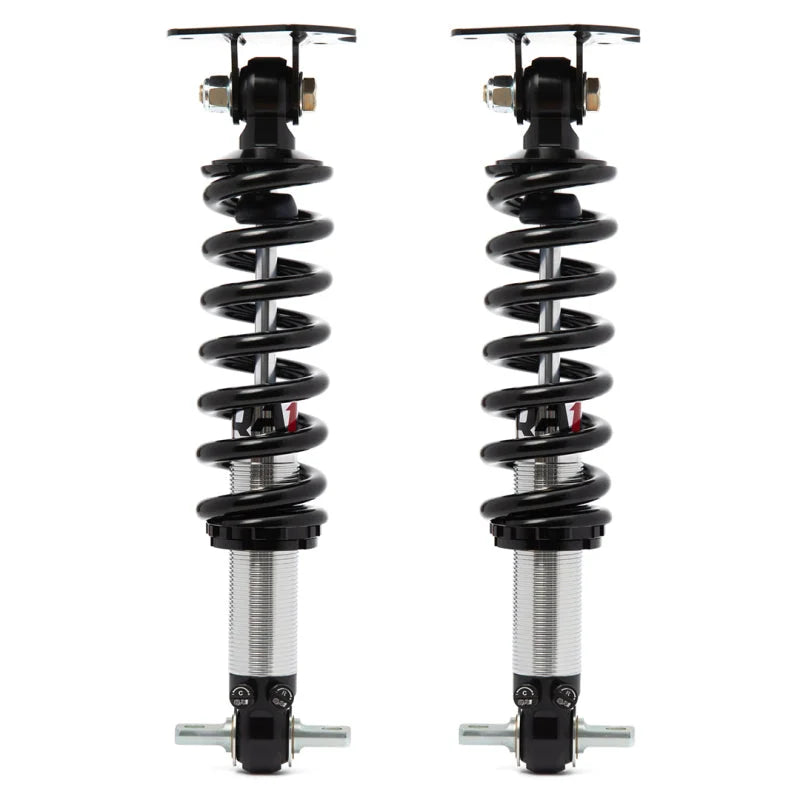 QA1 21-25 Ford F150 2WD Dual Adjustable Lowering Kit w/ Spindles - 3.5-5.5in - Installation View