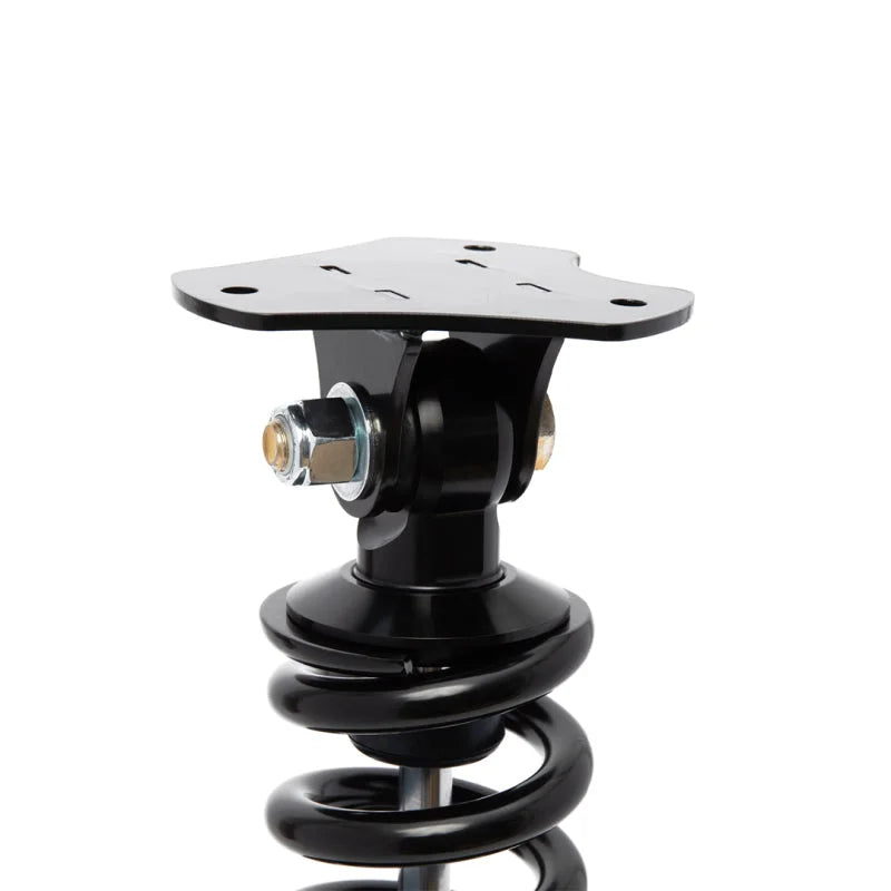 QA1 21-25 Ford F150 4WD Single Adjustable Lowering Kit w/ Spindles - 3.5-5.5in - Back View