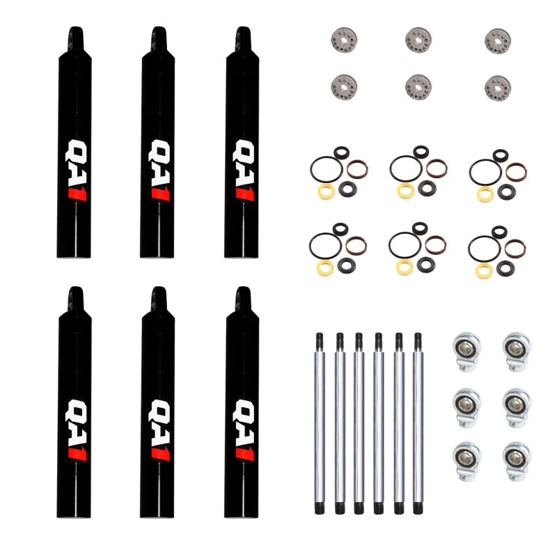 QA1 23.75 Eye-B/Eye-B V-None Dry Shock Small Body Steel 14.63 - 6 Pack - Main Product View