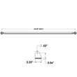 Load image into Gallery viewer, QA1 40in Diagonal Link Kit w/ Mounting Brackets &amp; Tube Adapters - Installation View
