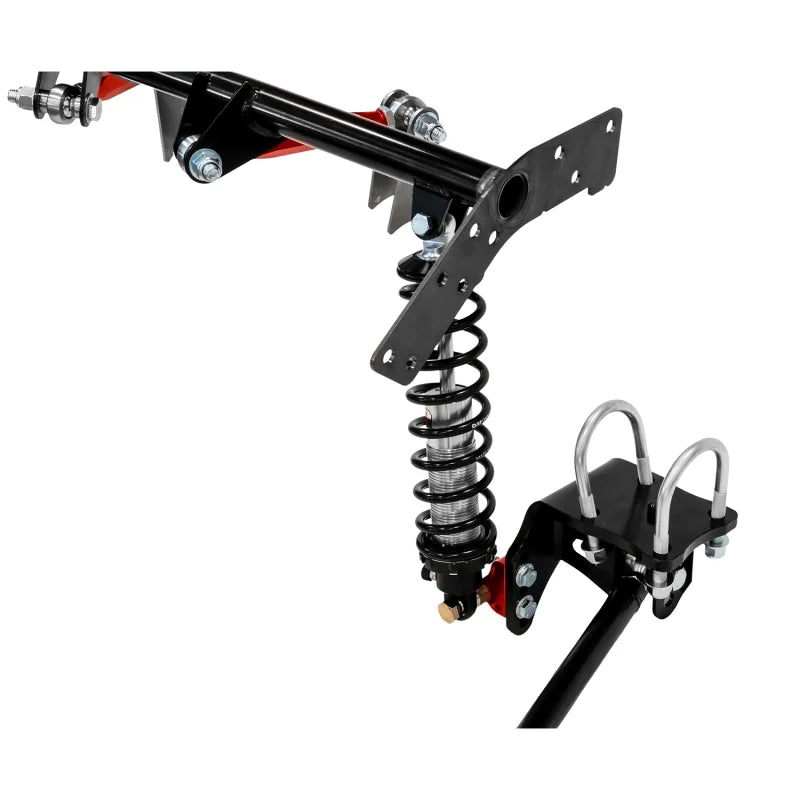QA1 68-70 Mopar B-Body Rear Double Adjustable Four Link Suspension System - Side View