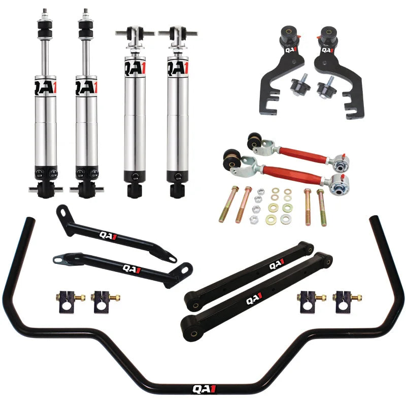 QA1 69-72 GM G-Body Level 1 Drag Kit 2.0 w/ Shocks - Main Product View
