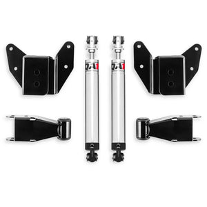 QA1 99-06 Chevrolet Silverado 1500 2WD Long  Bed Single Adjustable 2-4in Rear Drop Kit - Main Product View