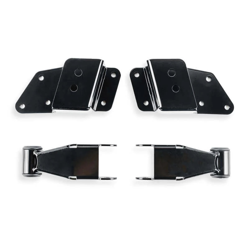 QA1 99-06 Chevrolet Silverado 1500 2WD Short Bed Double Adjustable 2-4in Rear Drop Kit - Back View