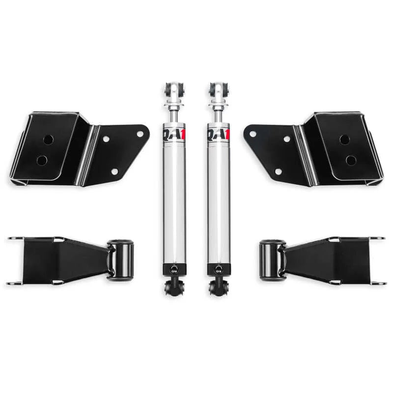 QA1 99-06 Chevrolet Silverado 1500 2WD Short Bed Single Adjustable 2-4in Rear Drop Kit - Main Product View