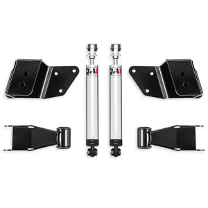 QA1 99-06 Chevrolet Silverado 1500 2WD Short Bed Single Adjustable 2-4in Rear Drop Kit - Main Product View