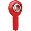 Load image into Gallery viewer, QA1 A Series Endura Rod End - Male/Right Hand - .375in Bore x 3/8-24 - Red Aluminum - Main Product View