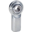 Load image into Gallery viewer, QA1 C Series 2-Pc Rod End - Female/Left Hand - .5in Bore x 1/2-20 - Carbon Steel - Main Product View