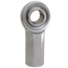 Load image into Gallery viewer, QA1 H Series 3-Pc Rod End - Female/Left Hand - 8mm Bore x M8x1.25 - Alloy Steel w/PTFE - Side View