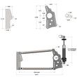 Load image into Gallery viewer, QA1 Heavy Duty Pro Rear Drag 4-Link Component Kit - Additional View 6