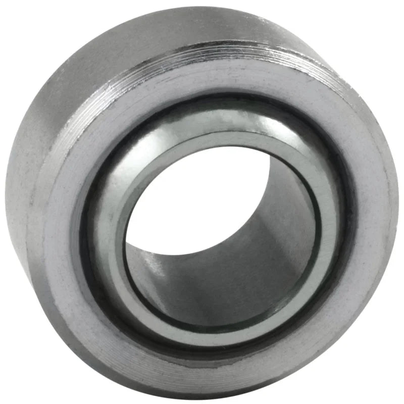 QA1 MCOM-T Series Bearing - 16mm Bore - Heat Treated Chrome Plated Chromoly Steel w/PTFE - Side View