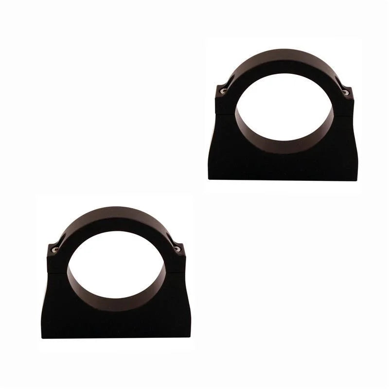 QA1 MOD Series Shock Absorber Reservoir - Flat Panel - Black Anodized Aluminum - Main Product View