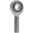 Load image into Gallery viewer, QA1 N Series Injection Molded Rod End - Male/Left Hand - .25in Bore x 1/4-28 - Carbon Steel - Main Product View