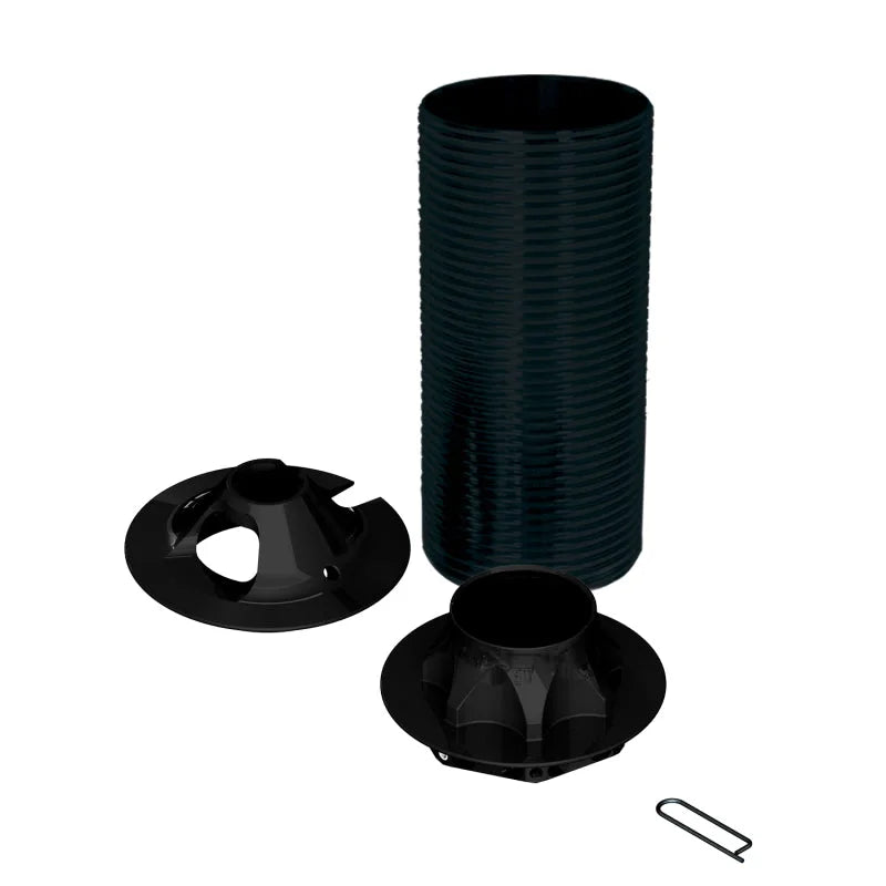 QA1 Steel Monotube Coil-Over Sleeve Kit 5in SPR 9in - Main Product View