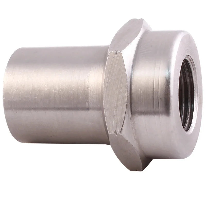 QA1 Tube Adapter - 1-1/4in OD - Hex - Left Hand - 3/4-16 Thread .120 Wall - Alloy - Main Product View