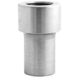 Load image into Gallery viewer, QA1 Tube Adapter - 5/8in OD - Smooth - Left Hand - 5/16-24 Thread .058 Wall - Alloy - Side View