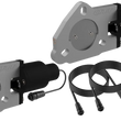 Load image into Gallery viewer, QTP 2.25in Bolt-On QTEC Dual Electric Cutout Valves - Pair - Side View
