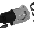 Load image into Gallery viewer, QTP 2.25in Bolt-On QTEC Electric Cutout Valve - Single - Installation View