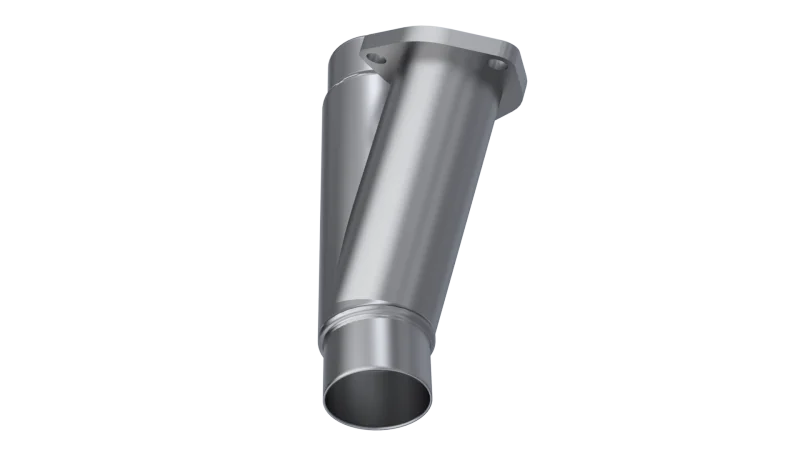 QTP 2.25in Weld-On QTEC Exhaust Cutout Y-Pipe - Additional View 5