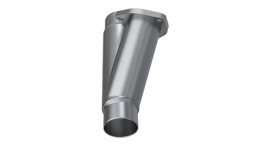 QTP 2.25in Weld-On QTEC Exhaust Cutout Y-Pipe - Additional View 5