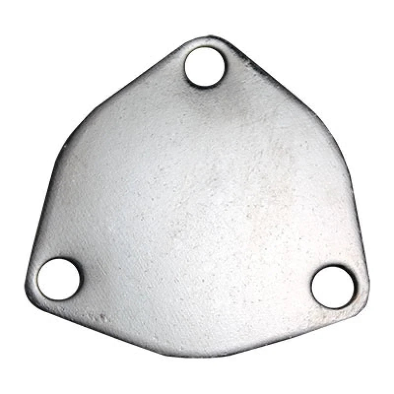 QTP 2.5in Bolt-On QTEC 3 Bolt Cover Plate - Detail View
