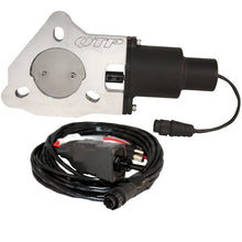 Load image into Gallery viewer, QTP 2.5in Bolt-On QTEC Electric Cutout Valve - Single - Main Product View
