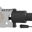 Load image into Gallery viewer, QTP 2.5in Bolt-On QTEC Electric Cutout Valve - Single - Back View